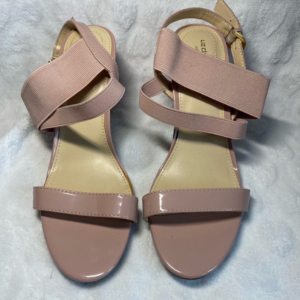 Women's Pink Strappy Heals
